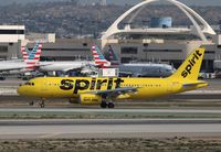 N617NK @ KLAX - Airbus A320 - by Mark Pasqualino