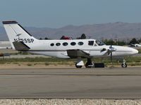 N425SP @ KBOI - Taxiing to RWY 28L. - by Gerald Howard