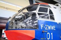 F-ZWWE @ LFPB - SNCASE SE 3210 Super Frelon, Cockpit close up view, Air and Space Museum, Paris-Le Bourget (LFPB-LBG) - by Yves-Q