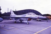 FA-85 @ EBST - BAF F-16A FA-85 @ EBST Sep 1986 - by Guy Vandersteen