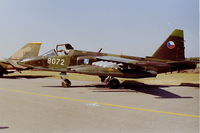 8072 @ EBBL - Su-25 8072 @ Kleien Brogel airshow June 1991 - by Guy Vandersteen