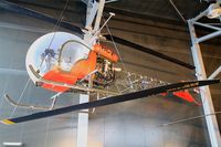 710 @ LFPB - Bell 47G, Air & Space Museum Paris-Le Bourget (LFPB) - by Yves-Q