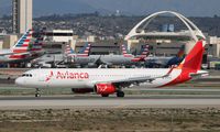 N747AV @ KLAX - Airbus A321 - by Mark Pasqualino