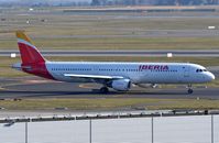 EC-JQZ @ EBBR - Iberia A321 on its way for take-off - by FerryPNL