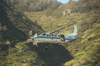 N900SA @ HDH - N900SA paradrop Cessna 208 at Dillingham, Oahu, Hawaii - by Pete Hughes