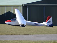 G-DDMB @ EGHL - Schleicher K-8B at Lasham. Ex BGA2214 - by moxy