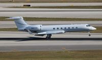 N607CH @ MIA - Gulfstream 550 - by Florida Metal