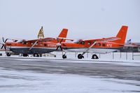 N700FW @ KBOI - Parked along with N710 for maintenance. Dept. of Fish & Wildlife Service. - by Gerald Howard