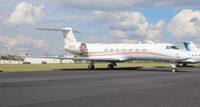 N611CG @ ORL - Gulfstream 550 - by Florida Metal