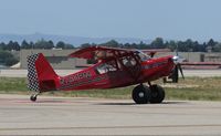 N231PM @ KBOI - Taxiing off RWY 10L to north GA ramp. - by Gerald Howard