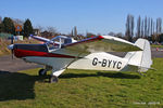 G-BYYC @ EGCF - at Sandtoft - by Chris Hall