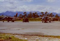 AT03 @ LFKS - BAF Alpha Jet AT-03 & AT-06 at LFKS 1986 - by Guy Vandersteen