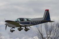 N74237 @ KVUO - Grumman AA-5B coming into Pearson Field - by Eric Olsen