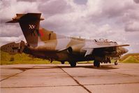 XW533 @ EBLG - RAF HS Buccaneer S.2B XW533 @ EBLG 1980 - by Guy Vandersteen