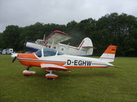 D-EGHW @ EGHP - Parked at it's home at Popham airfield EGHP alongside HA-MKF, another of Popham's residents. - by Marc Mansbridge