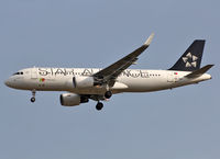 CS-TNP @ LEBL - Landing rwy 07L still in Star Alliance c/s but with mounted sharklet - by Shunn311