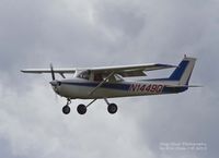 N1449Q @ KVUO - Cessna 150 landing at Pearson Field - by Eric Olsen