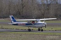 N1449Q @ KVUO - Cessna 150 getting ready to depart Pearson Field - by Eric Olsen