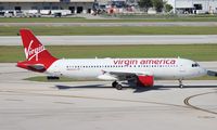 N623VA @ FLL - Virgin America - by Florida Metal