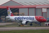 HB-JJL @ EGSH - Rolled out in full Edelweiss livery - by AirbusA320