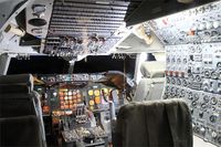 F-BPVJ @ LFPB - Cockpit of Boeing 747-128, Air & Space Museum Paris-Le Bourget (LFPB) - by Yves-Q