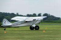 N337AM @ 8D1 - Aviat A-1 Husky N337AM at New Holstein, WI. - by Graham Dash