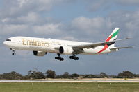 A6-EGQ @ LMML - B777 A6-EGQ Emirates Airlines - by Raymond Zammit
