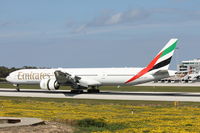 A6-EGP @ LMML - B777 A6-EGP Emirates Airlines - by Raymond Zammit