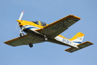 9H-SKY @ LMML - Tecnam P2002 Sierra 9H-SKY Sky People Aviation Training School - by Raymond Zammit