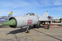 6611 @ KBOI - On display at the Gowen Military Museum. - by Gerald Howard