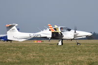 G-DGPS @ EGSH - Just landed at Norwich. - by Graham Reeve