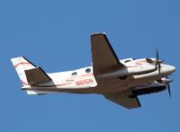 N61GN @ KRDD - Redding based Beech C90 departing to the north during Fire Season in the Redding, CA area... - by Tom Vance