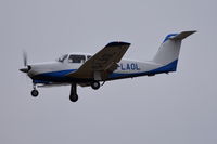 G-LAOL @ EGSH - Landing at Norwich. - by Graham Reeve