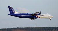 G-IACY @ EGPD - In action at Aberdeen - by Clive Pattle