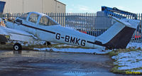 G-BMKG @ EGPT - Remains in the dump area at Perth EGPT - by Clive Pattle