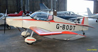 G-BODT @ EGPT - Hangared at Perth EGPT - by Clive Pattle
