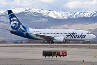 N611AS @ KBOI - Starting take off roll on RWY 10R. - by Gerald Howard