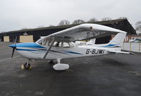 G-BJWI @ EGTF - Reims Cessna F172P Skyhawk at Fairoaks. - by moxy