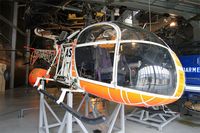 F-ZLAS @ LFPB - SNCASE SE 3130 Alouette II, Air & Space Museum Paris-Le Bourget (LFPB-LBG) - by Yves-Q