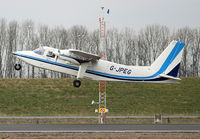 G-JPEG @ EHLE - lelystad Airport departing - by Jan Bekker