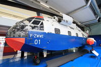 F-ZWWE @ LFPB - SNCASE SE 3210 Super Frelon, Air and Space Museum, Paris-Le Bourget (LFPB-LBG) - by Yves-Q