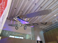 G-EBOV - as you enter the museum this is hanging from the roof - Brisbane CBD - by magnaman