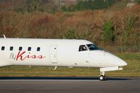 F-HFKG @ LFRB - Embraer ERJ-145LR, Take off run rwy 07R, Brest-Bretagne Airport (LFRB-BES) - by Yves-Q