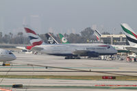 G-XLEF @ LAX - About to leave LA - by olivier Cortot