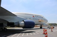 N661US @ ATL - Delta 747-400 at Delta Museum Atlanta - by Florida Metal