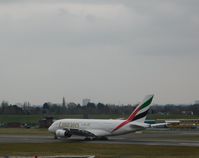 A6-EOP @ EGBB - from freeport car park - by Emmylou1006