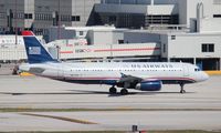 N677AW @ MIA - USAirways - by Florida Metal