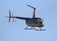 N682SH @ LAX - Robinson R44 over Dockweiler Beach at the departure end of LAX - by Florida Metal