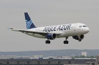 F-HBIO @ LFPO - Airbus A320-214, Short approach Rwy 08, Paris-Orly Airport (LFPO-ORY) - by Yves-Q