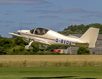 G-BVOS @ EGBR - Off to the west - by dave marshall